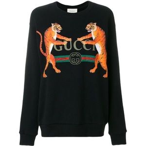 Gucci Tiger Print Sweatshirt